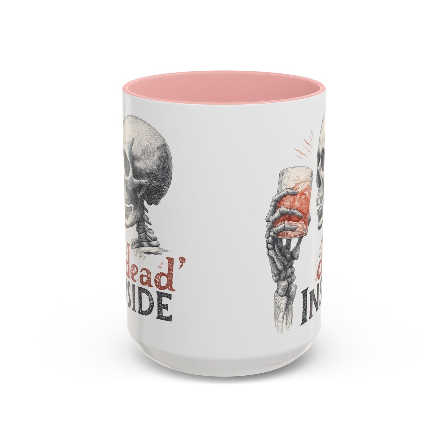 Mug - Dark Humor Funny Quote Dead Inside Halloween Emo Goth (15 oz)